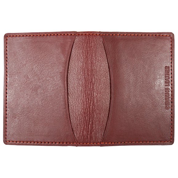 Mens Leather Credit Card Case, Slim ID Holder, Business Card Organizer - Picture 5 of 10